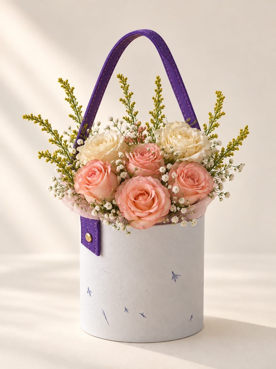 The Keepsake Hatbox — Summer Peach