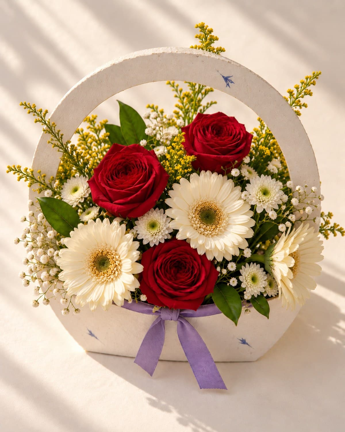 The Moon Basket — Winter Crimson view 3